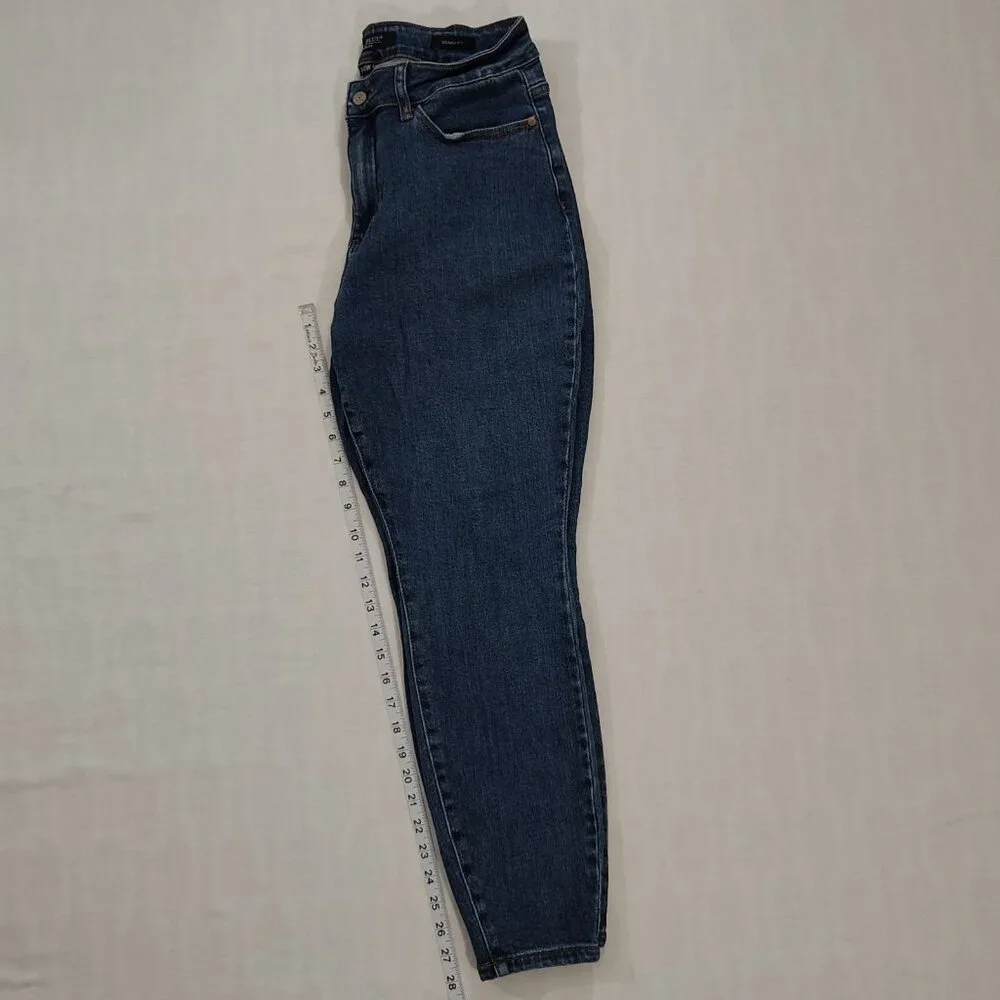 Judy Blue Skinny Fit Jeans Womens Size 14W High Rise Blue Denim Pockets Stretch - Picture 11 of 16
